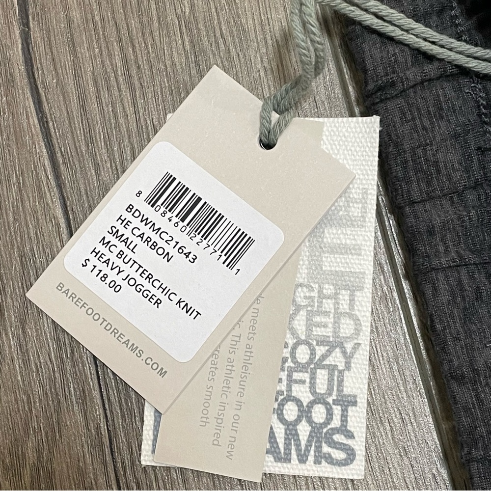 Barefoot Dreams Woman's Malibu Collection Butterchic Knit Heavy Jogger Sz S NWT - Picture 6 of 12